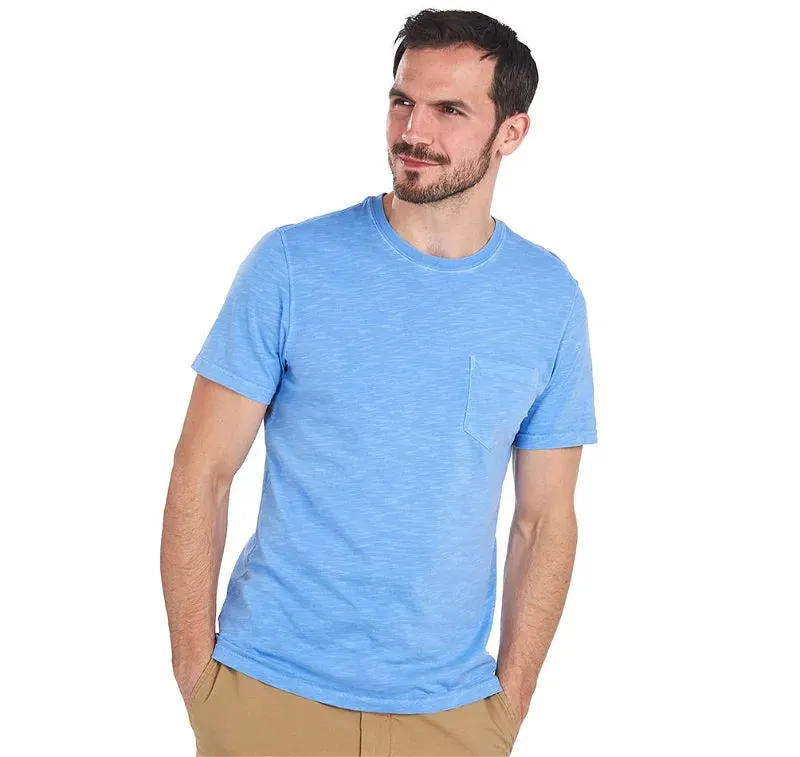 50% OFF BARBOUR Fogle Patterdale T-Shirt - Mens - Blue - Size: Small