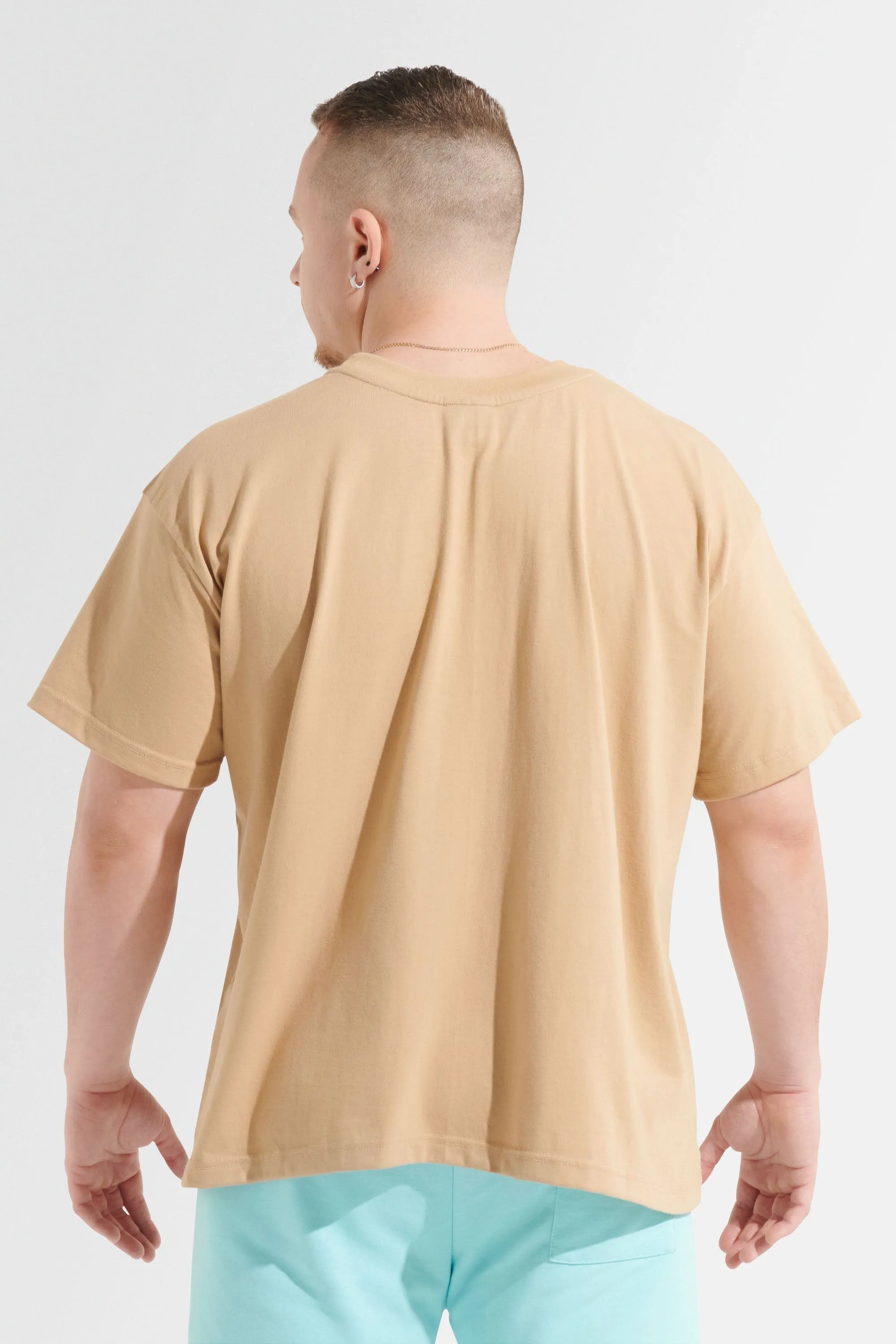 Adapt Oversized Tee - Beige