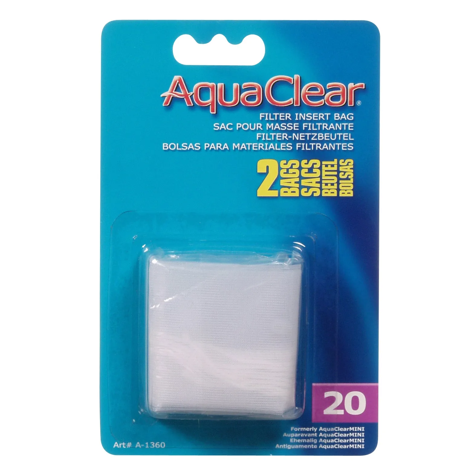 AquaClear Nylon Filter Media Bags - 2 Bags