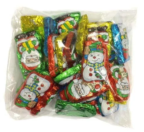 Assorted Foil Wrapped Chocolate Bells Bags