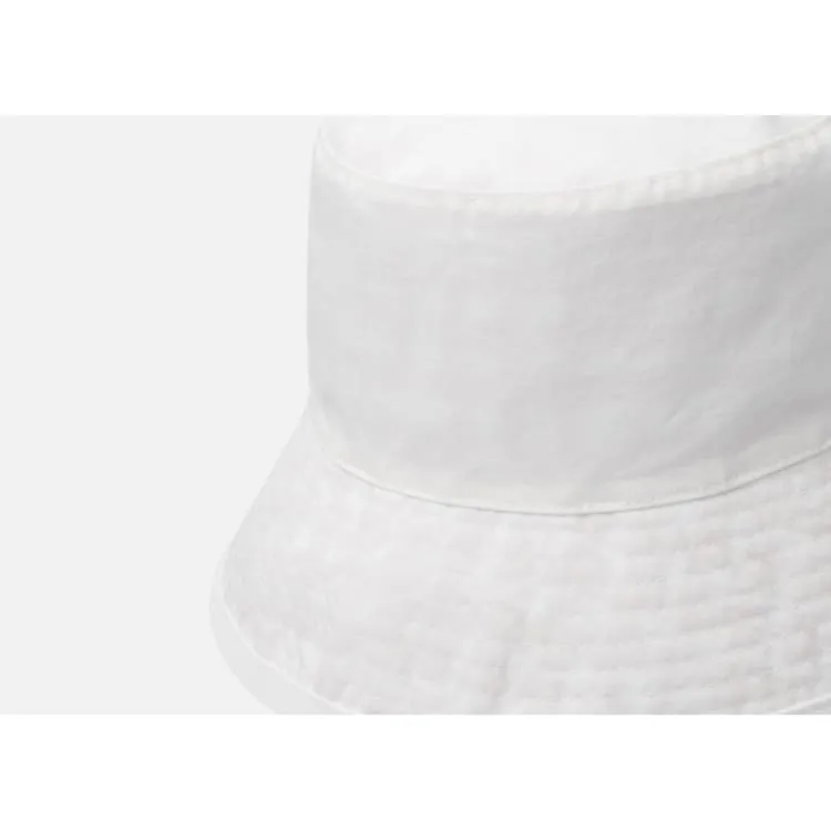 Barrel Kids Reversible Aqua Bucket Hat-WHITE