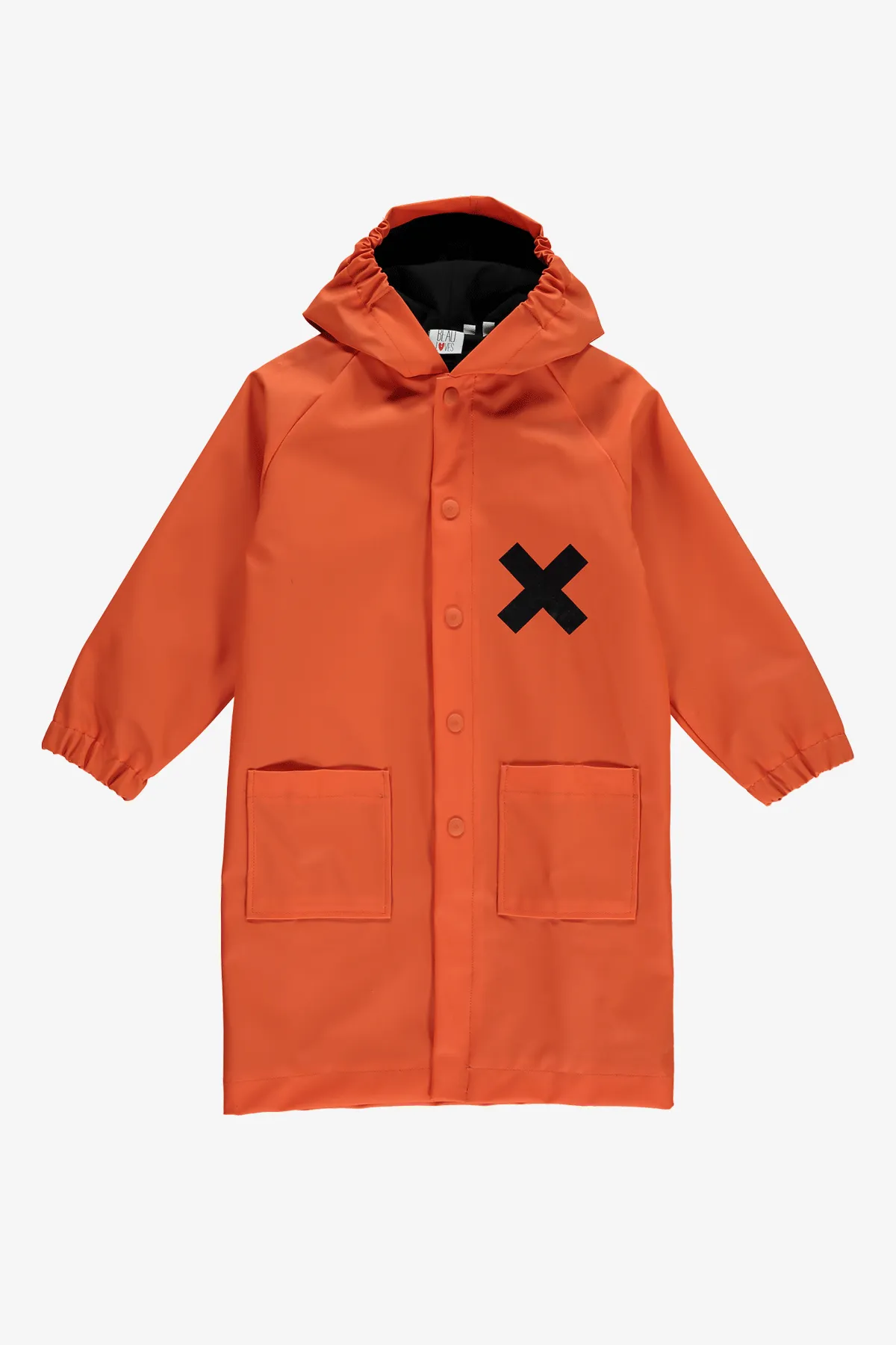 Beau Loves Orange Kids Raincoat (Size 2/3 left)