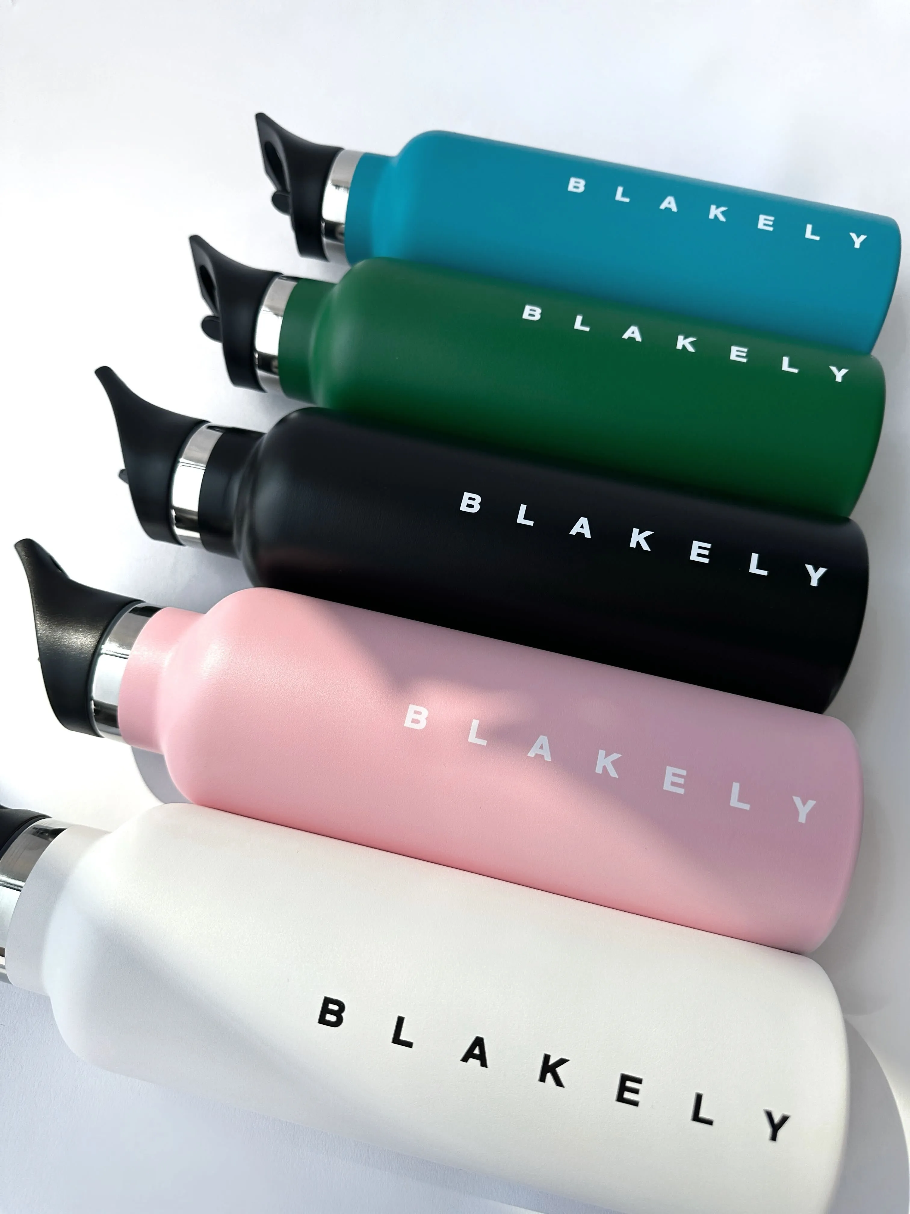 Blakely Water Bottle - White