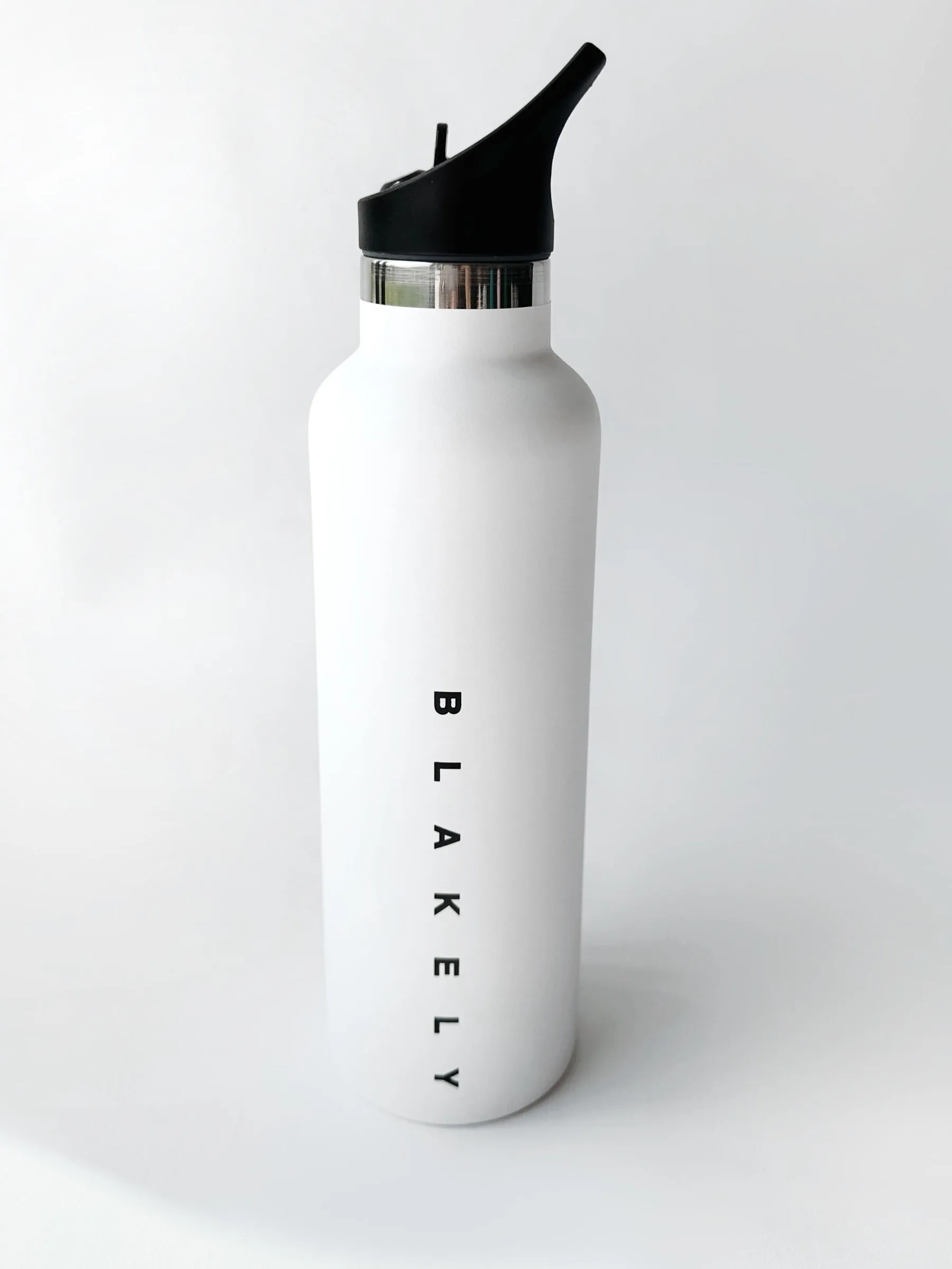 Blakely Water Bottle - White