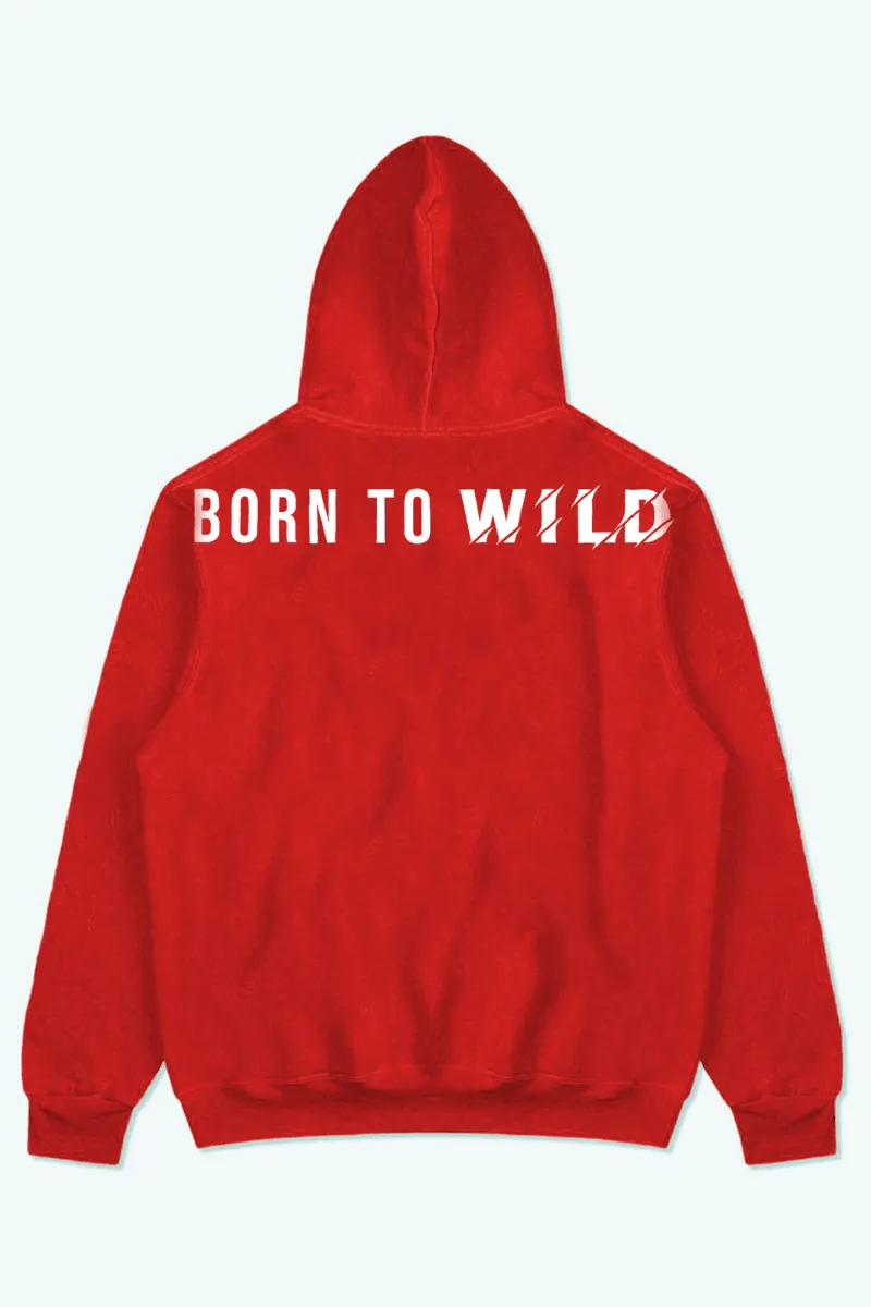 Born To Wild Oversized Hoodie