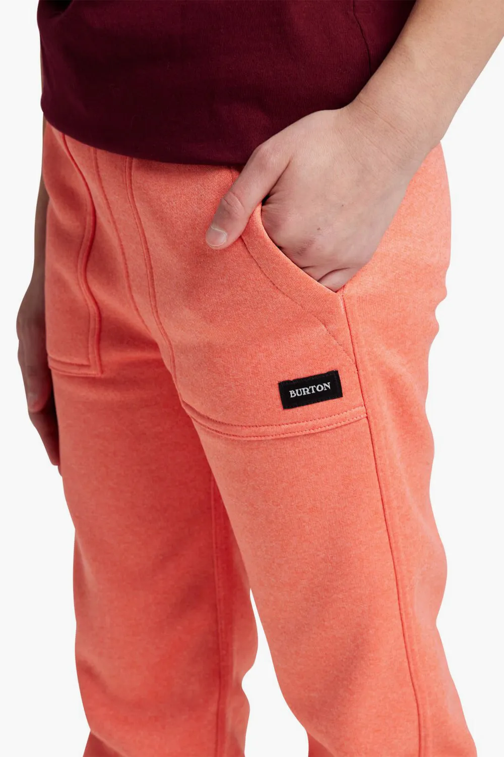 Burton Kids Oak Sweatpant - Georgia Peach Heather