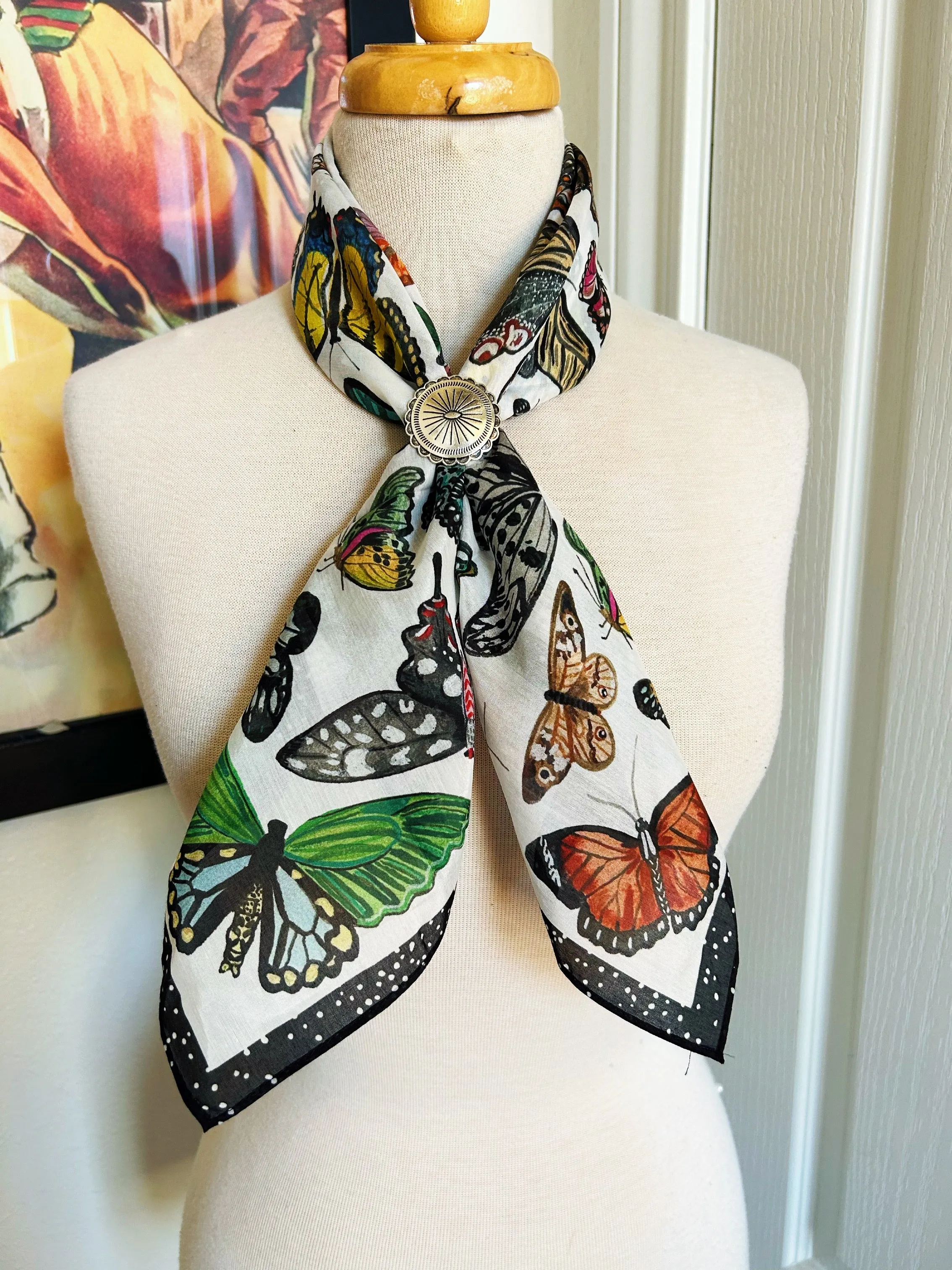 Butterflies XOXO Scarf