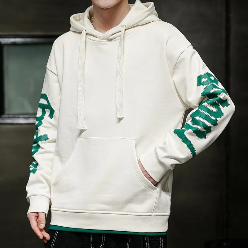 Casual Pullover Plus Hooded Trendy Loose Fit Hoodie