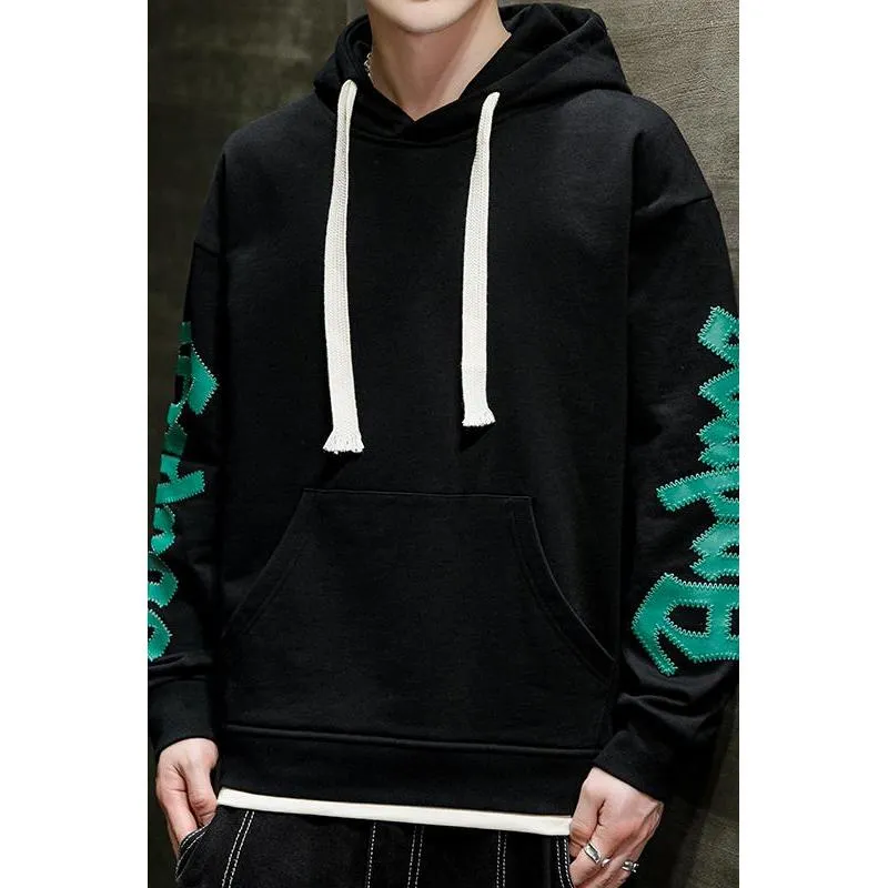 Casual Pullover Plus Hooded Trendy Loose Fit Hoodie