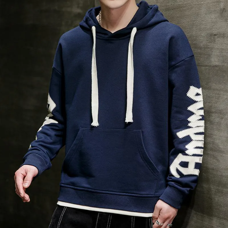 Casual Pullover Plus Hooded Trendy Loose Fit Hoodie