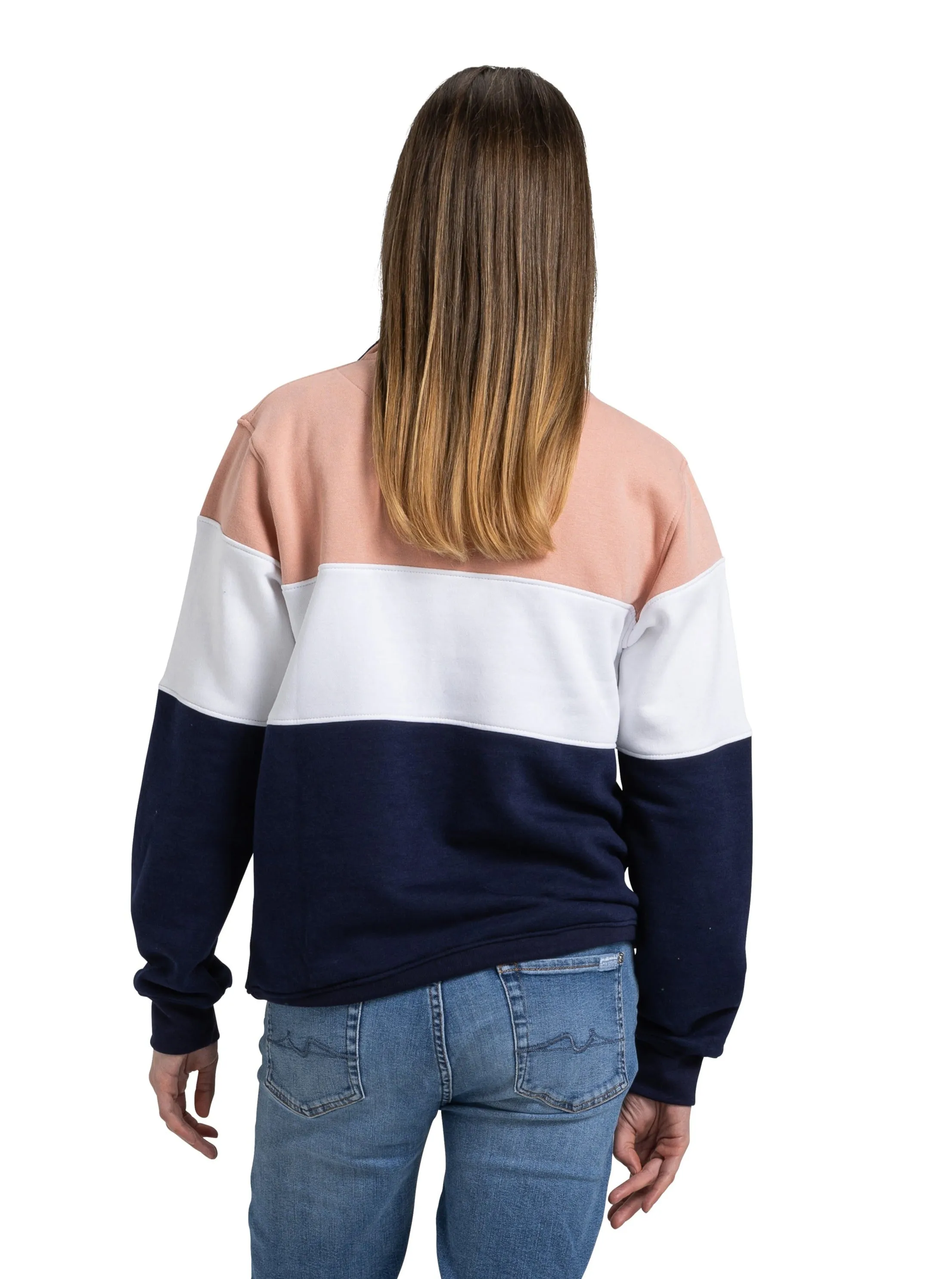 Cirencester Quarter Zip | Blush Pink