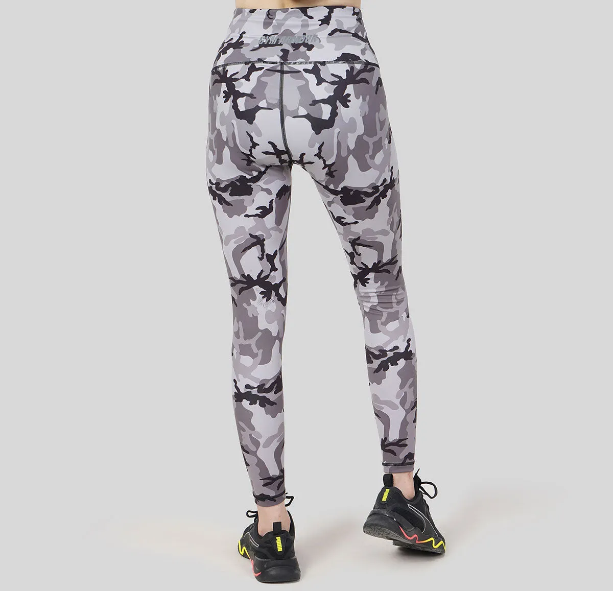 Compression Leggings (Grey Camo)