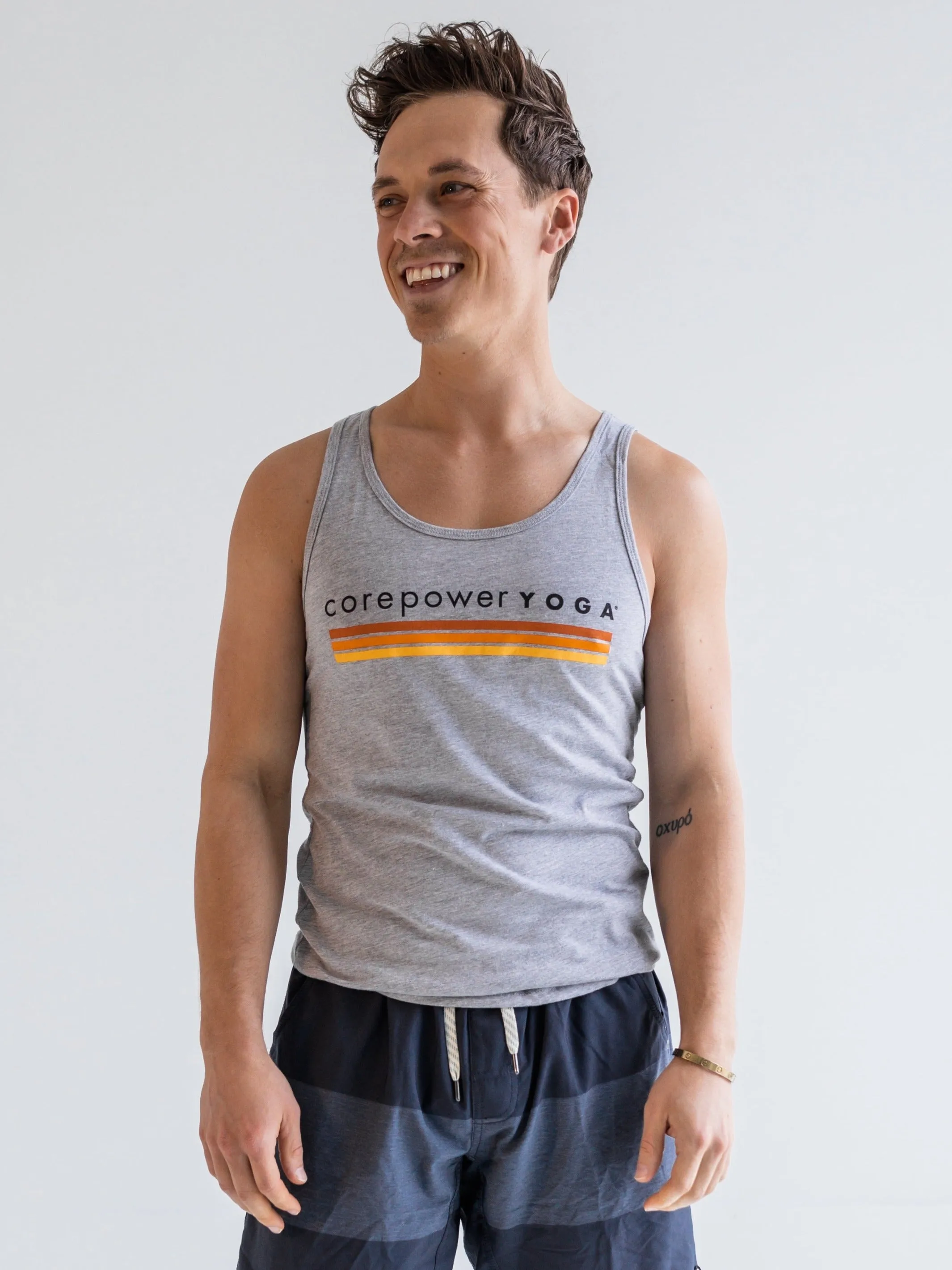 CorePower Yoga Stripe Unisex Tank