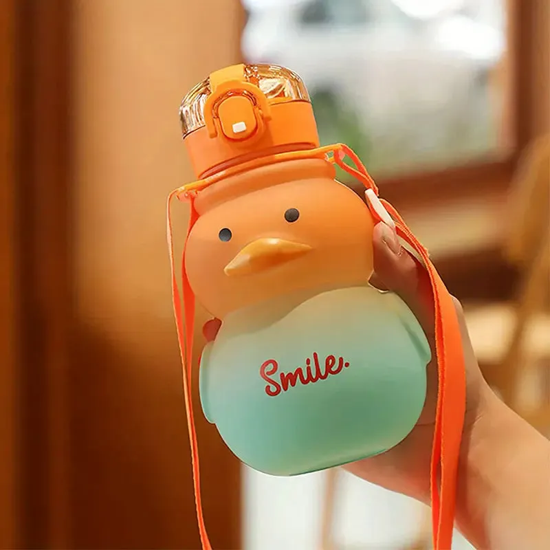 Cute Duck Design - 27 oz Water Bottle