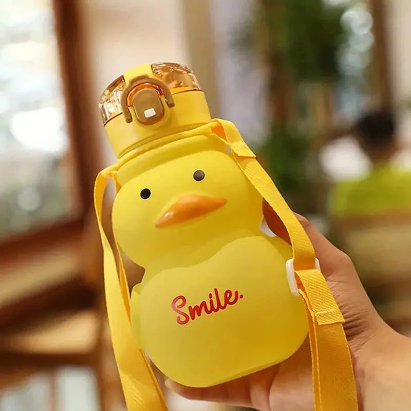 Cute Duck Design - 27 oz Water Bottle