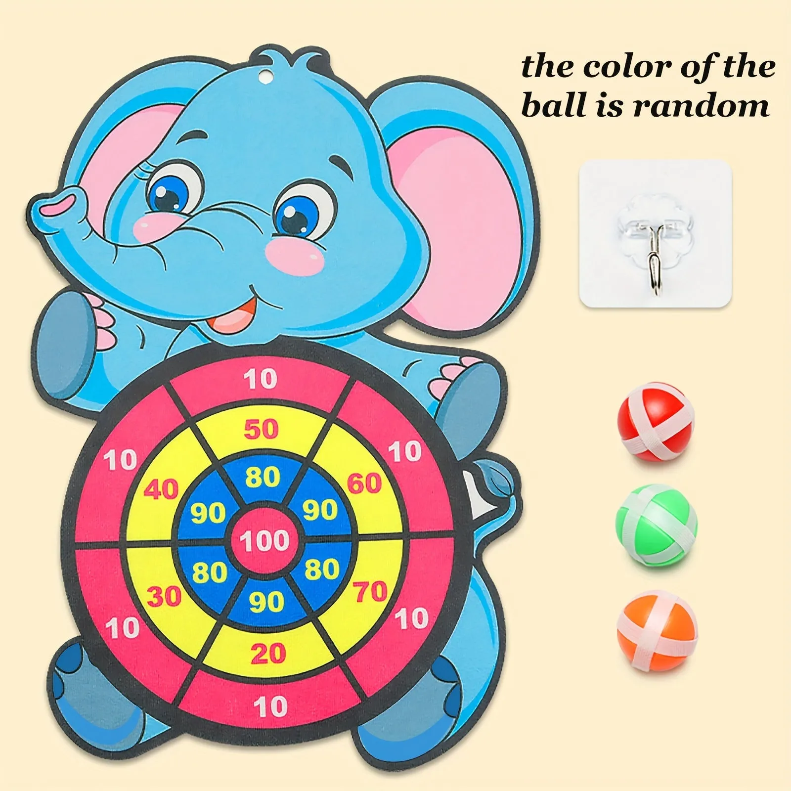 Elephant Dart Board Game Fun ParentChild Interaction Toy