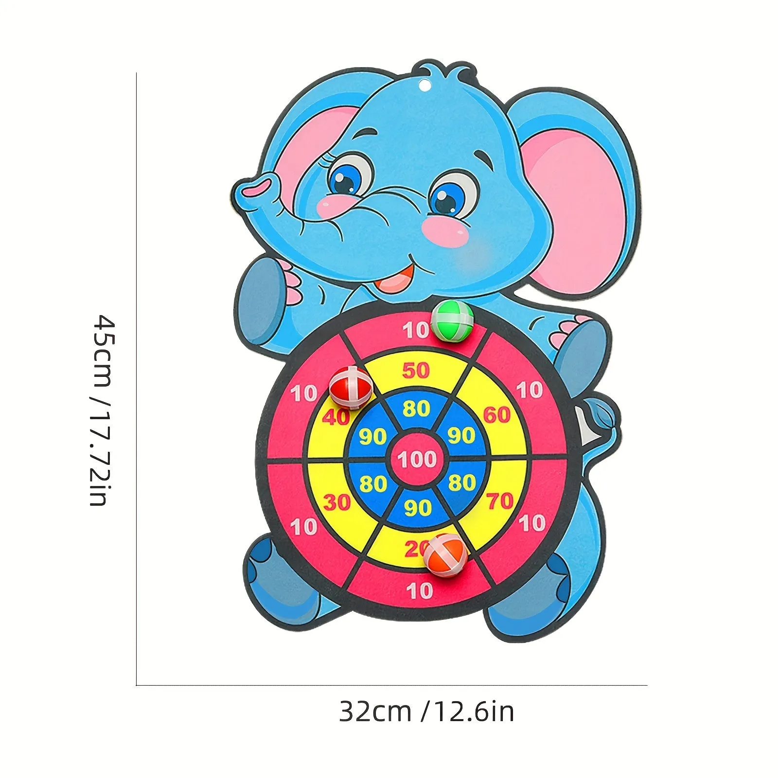 Elephant Dart Board Game Fun ParentChild Interaction Toy