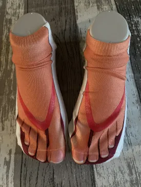 Faux flip flop feet ankle socks