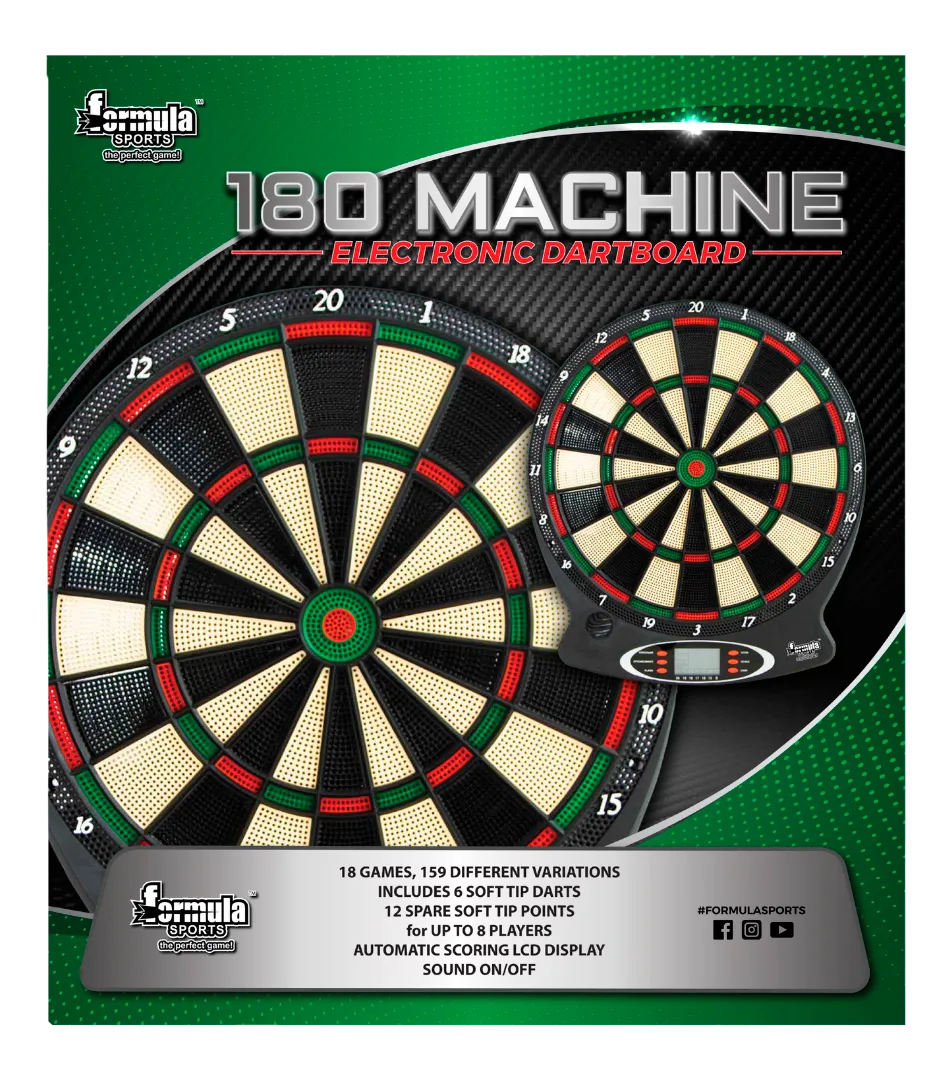 Formula Sports 180 Dart Machine