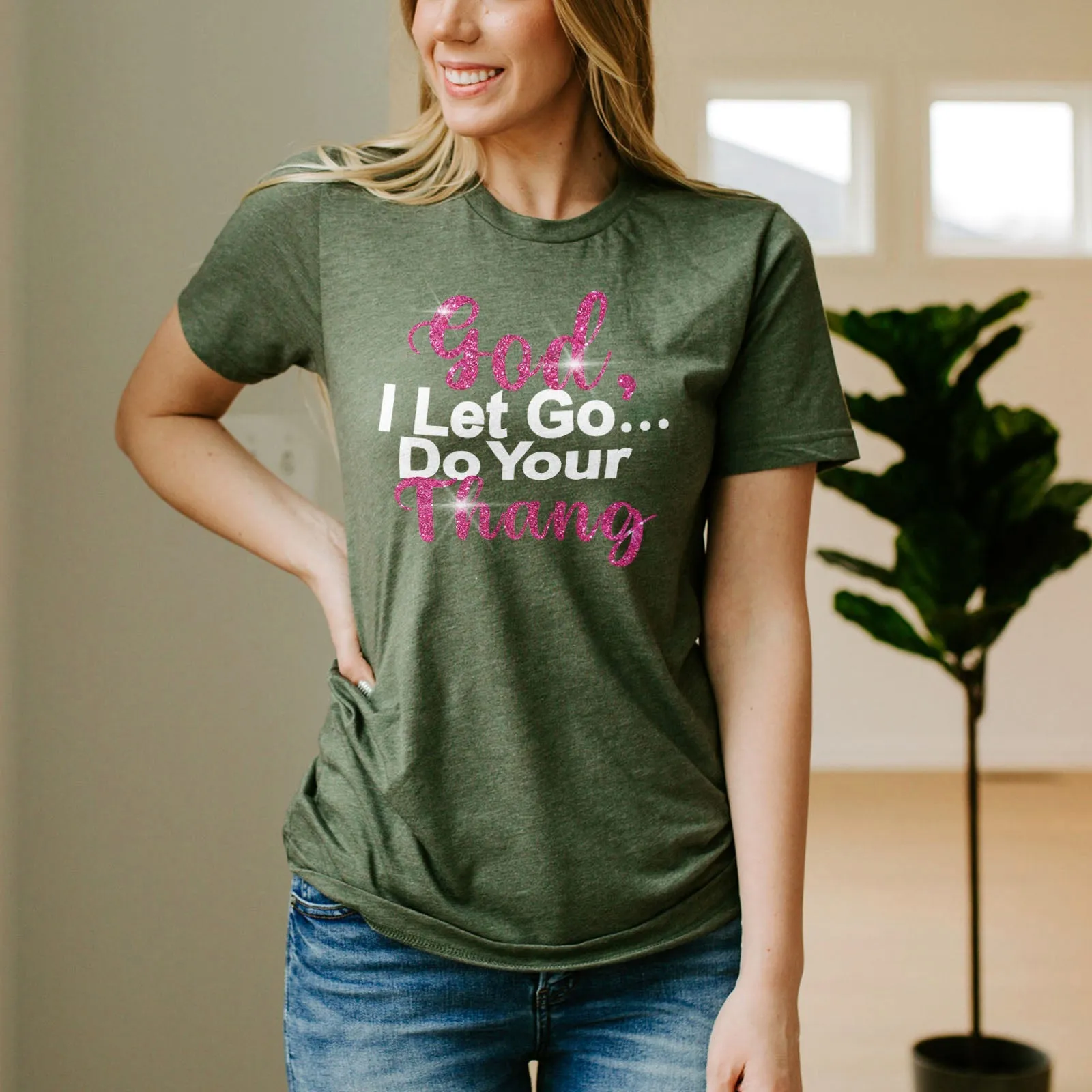 God Do Your Thang Tee Shirts For Women - Christian Shirts for Women - Religious Tee Shirts