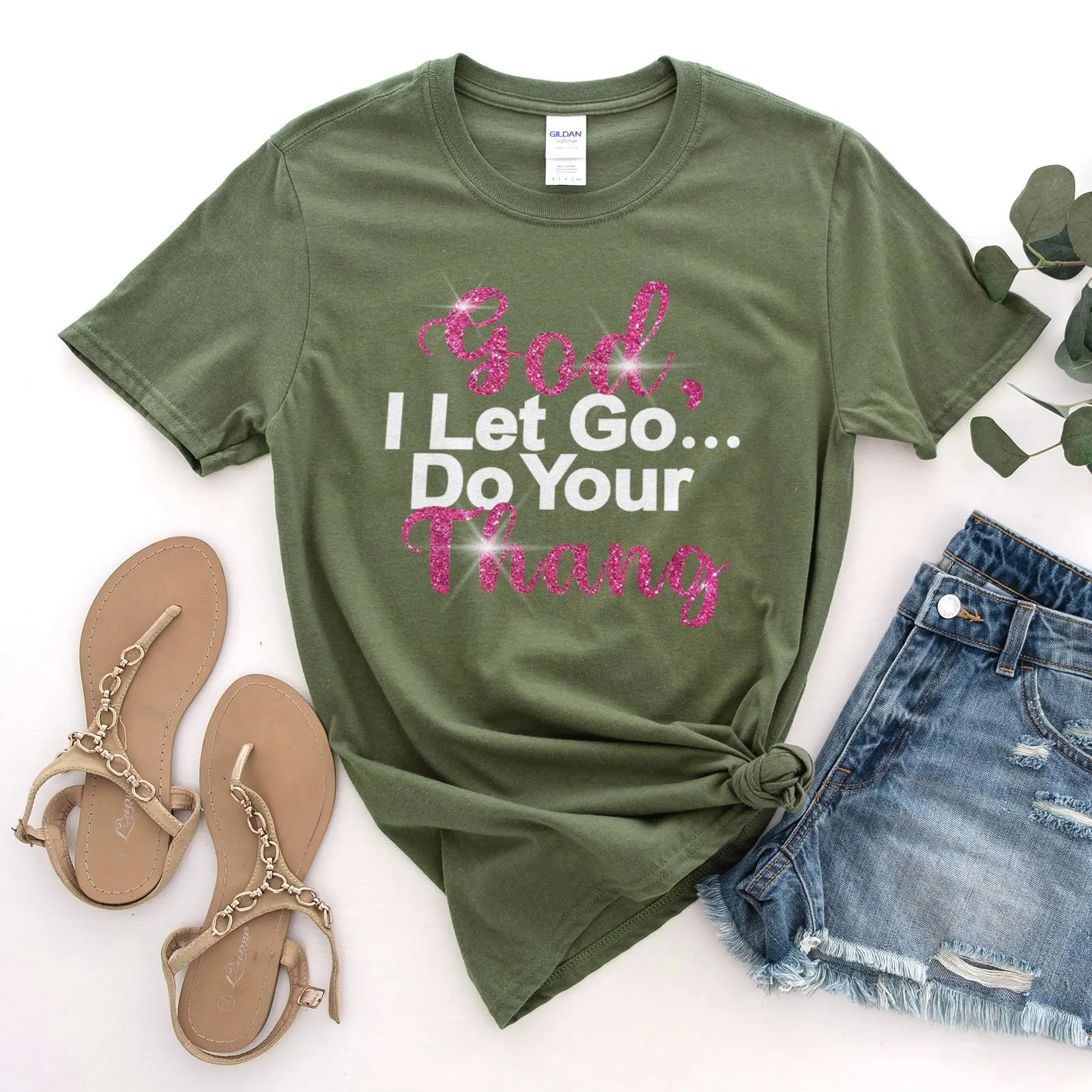 God Do Your Thang Tee Shirts For Women - Christian Shirts for Women - Religious Tee Shirts