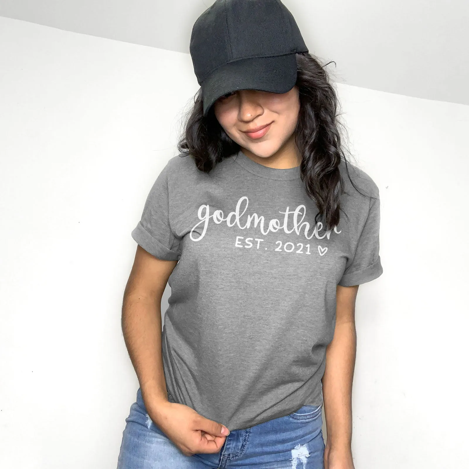 Godmother 2021 Tee Shirts For Women - Christian Shirts for Women - Religious Tee Shirts