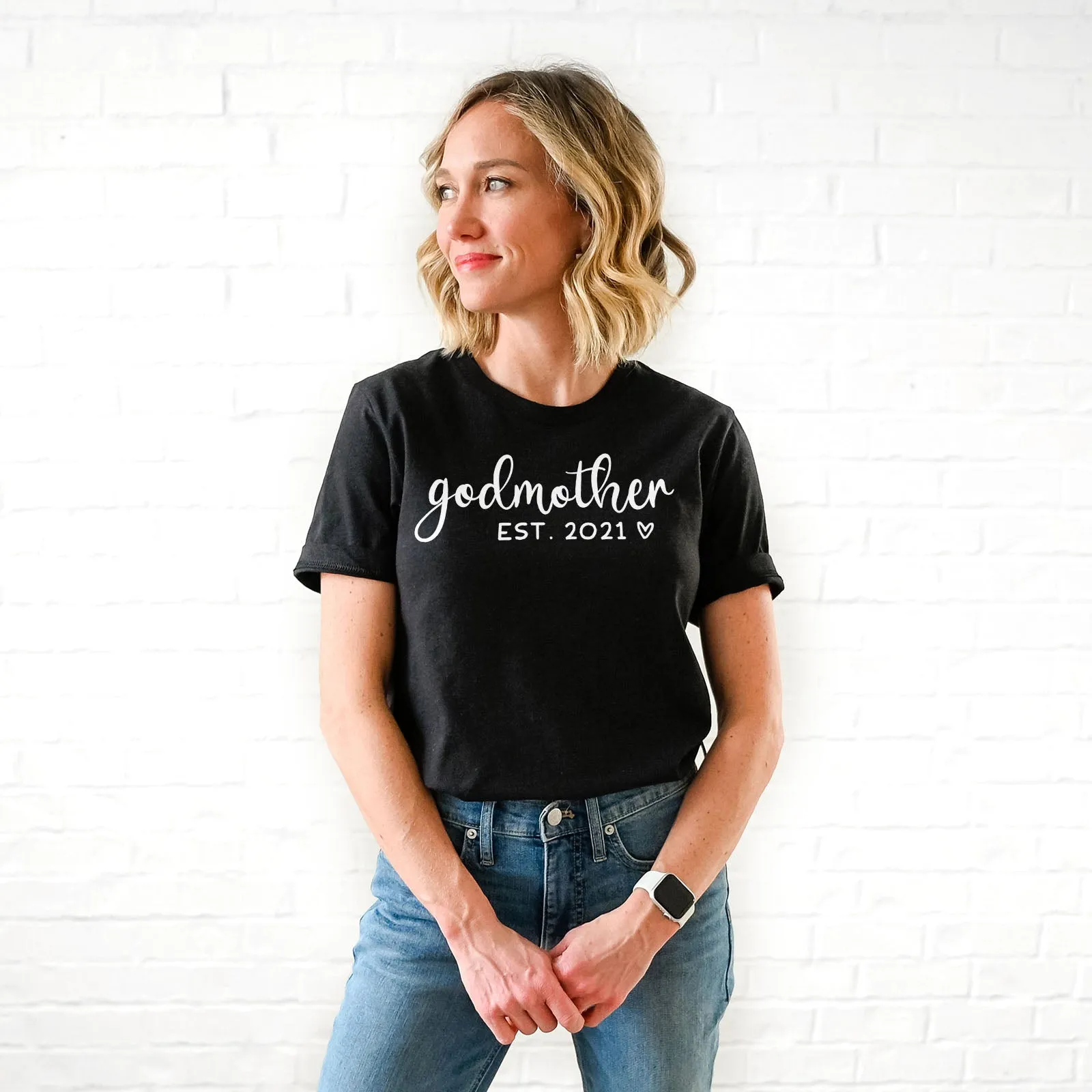 Godmother 2021 Tee Shirts For Women - Christian Shirts for Women - Religious Tee Shirts