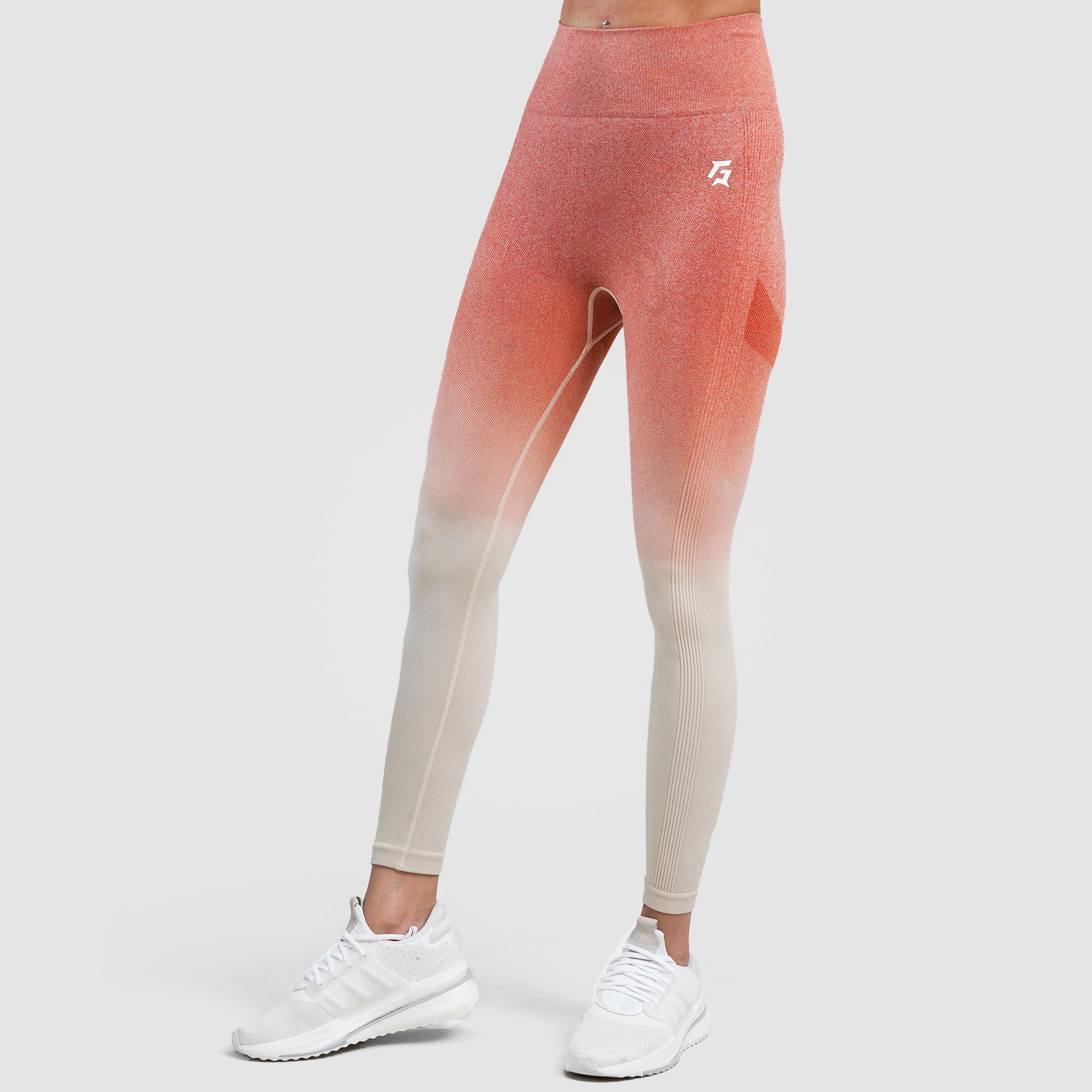 Gradient Seamless Leggings (Orange)