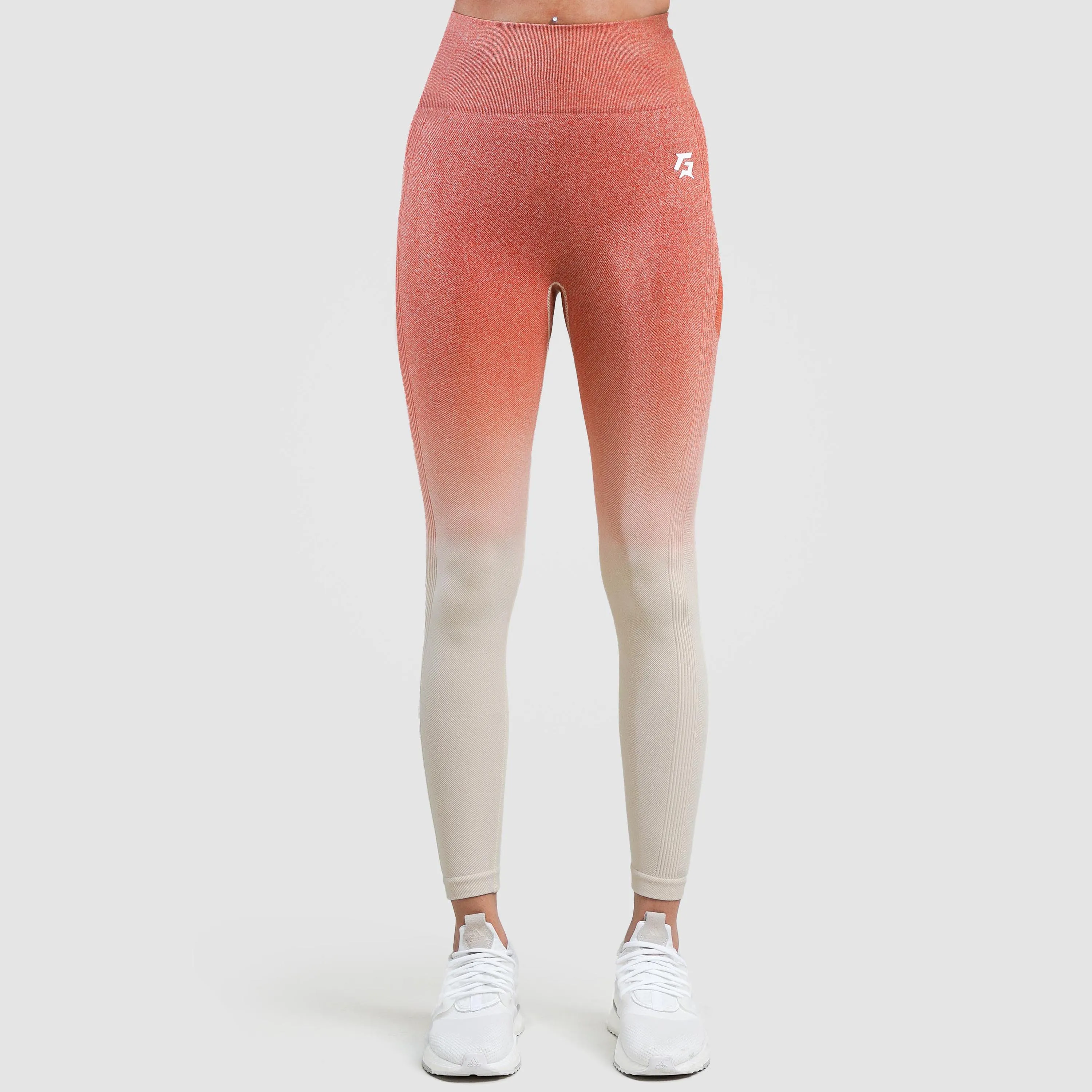 Gradient Seamless Leggings (Orange)