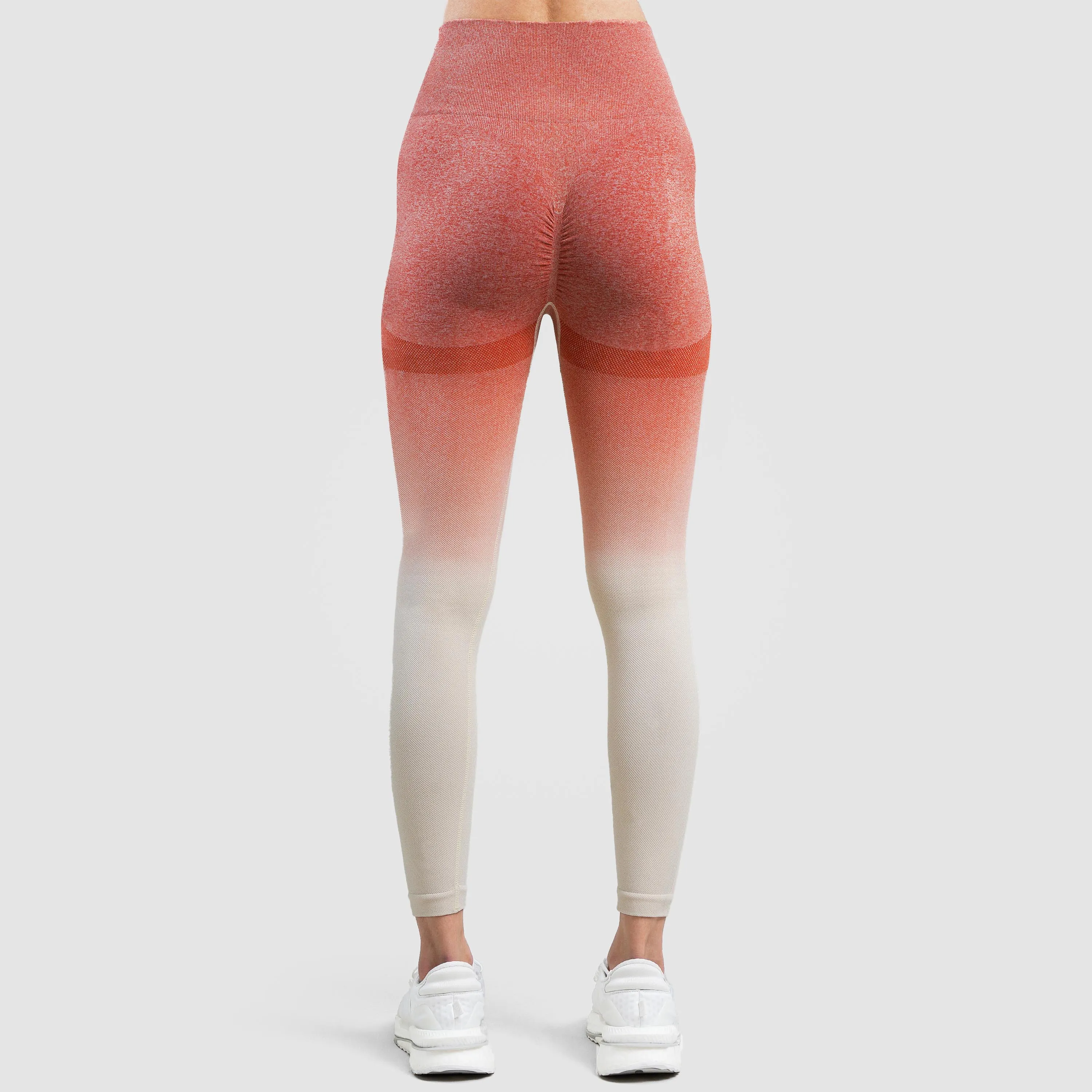 Gradient Seamless Leggings (Orange)