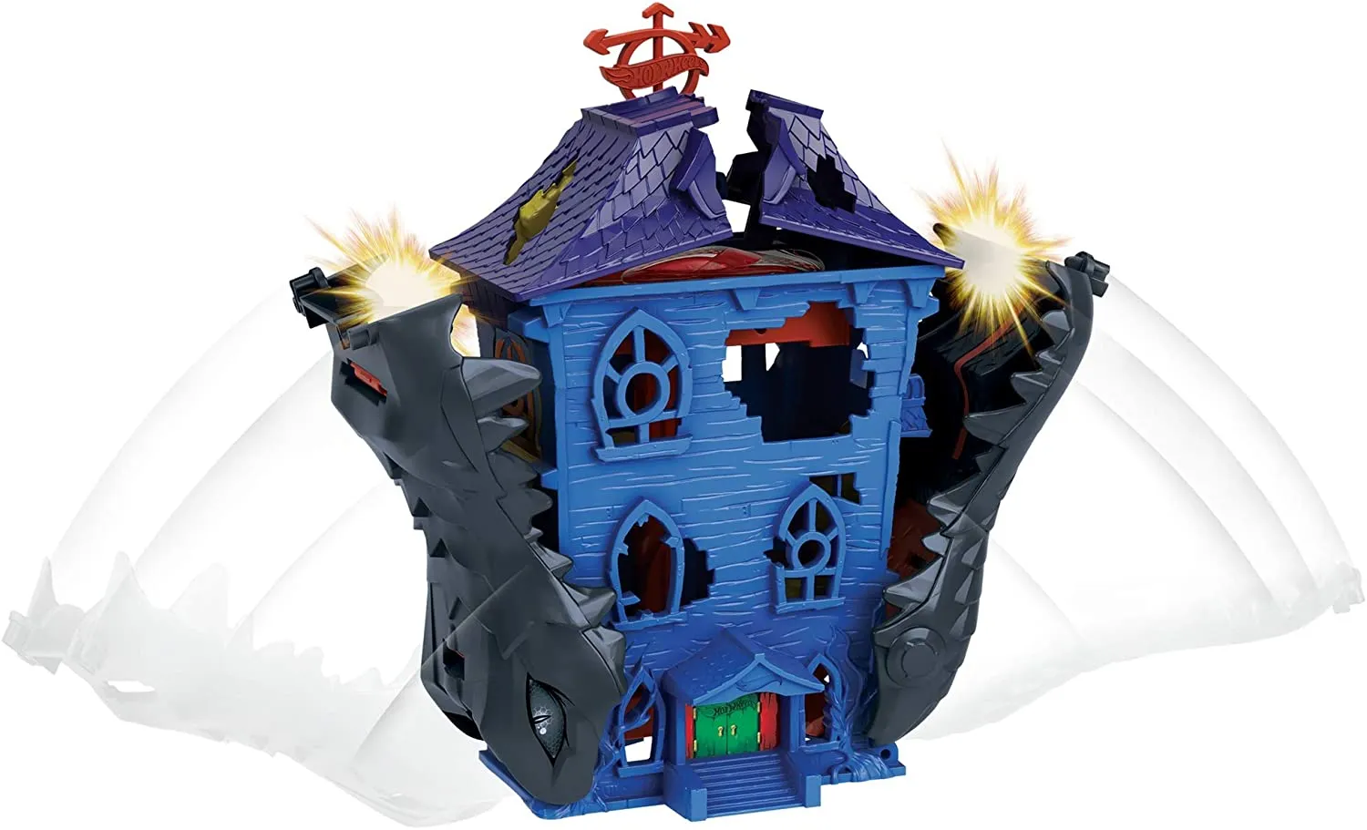 Hot Wheels Croc Mansion Attack Playset