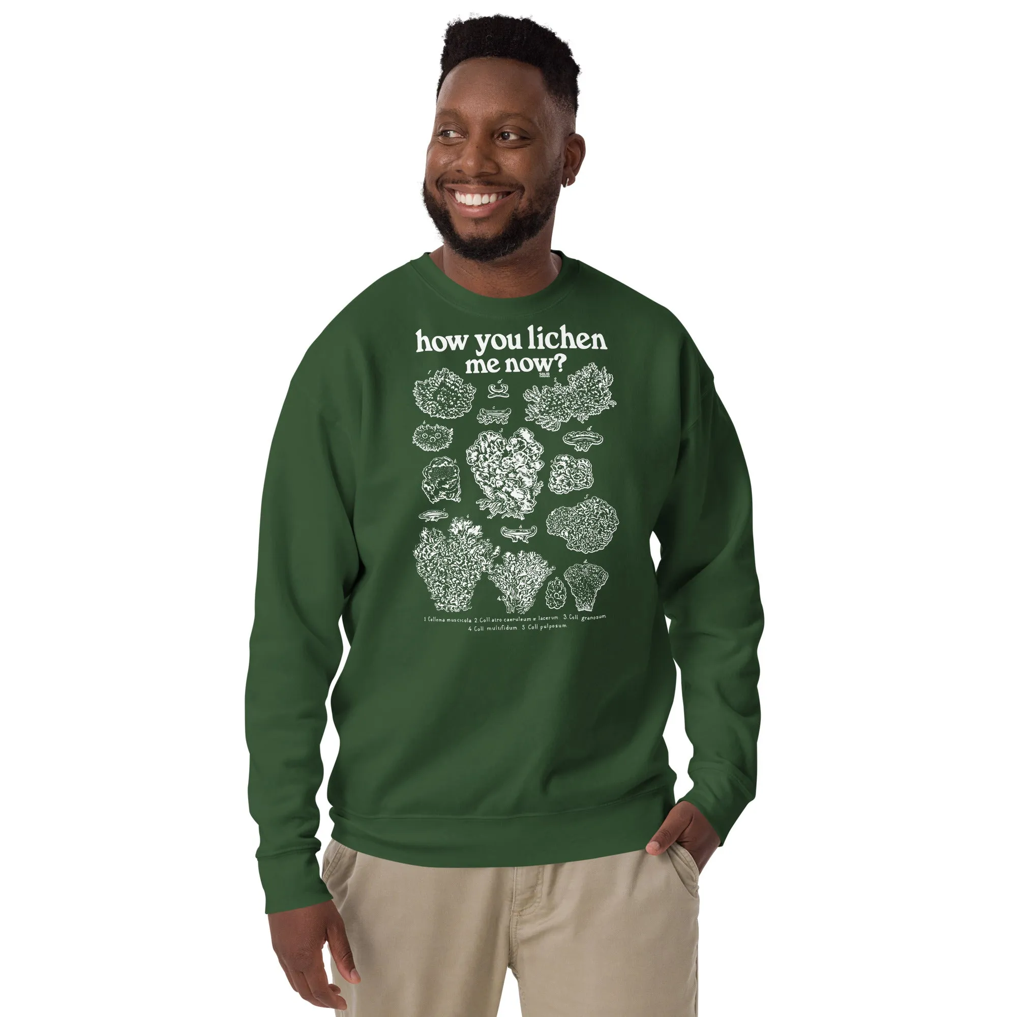 How You Lichen Me Now Classic Fleece Sweatshirt