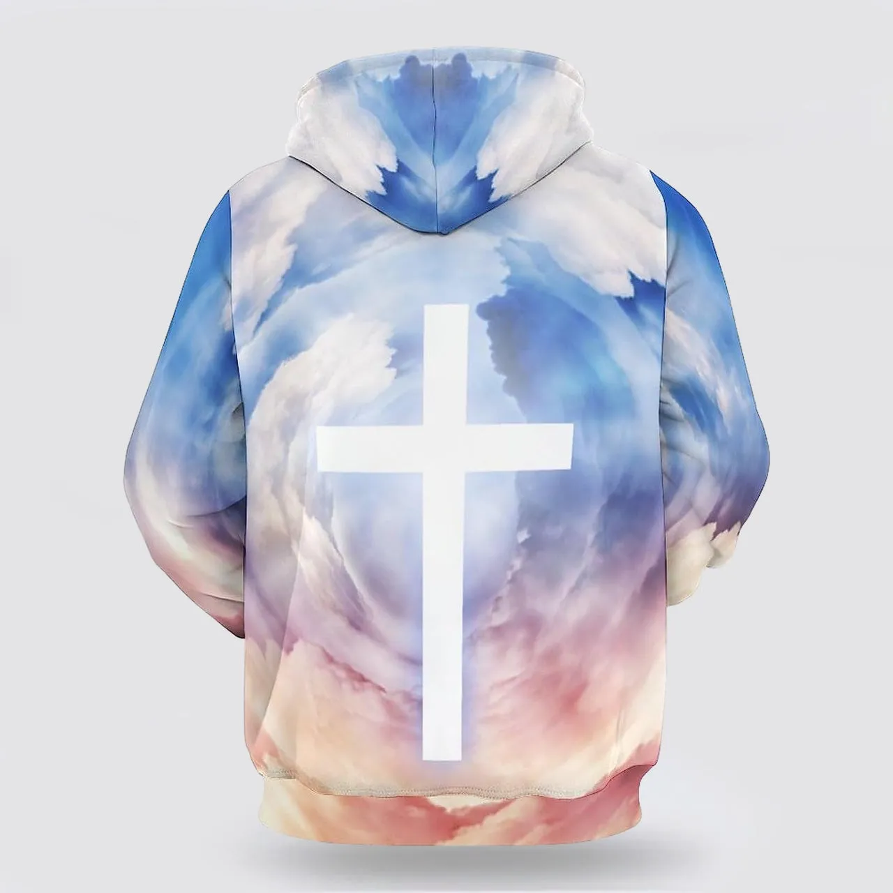 Jesus Cross 3d Hoodies For Women Men - Christian Apparel Hoodies