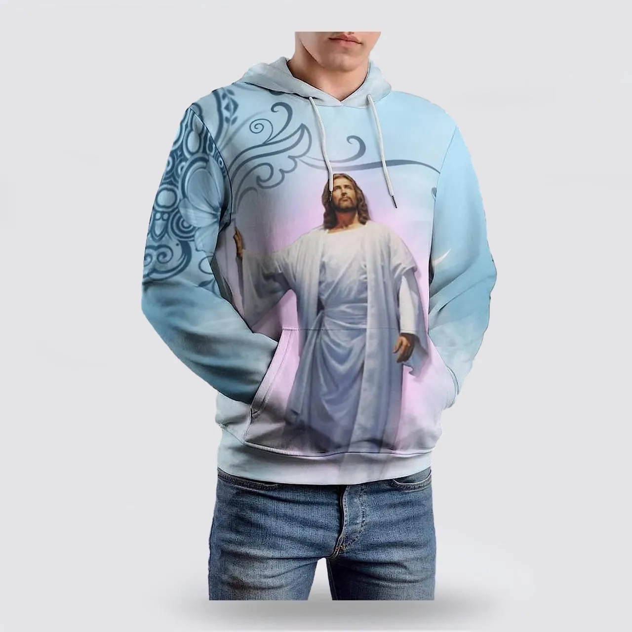 Jesus He Lives 3d Hoodies For Women Men - Christian Apparel Hoodies