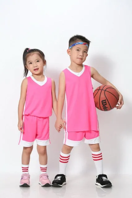 Kids Basketball Jersey Sets