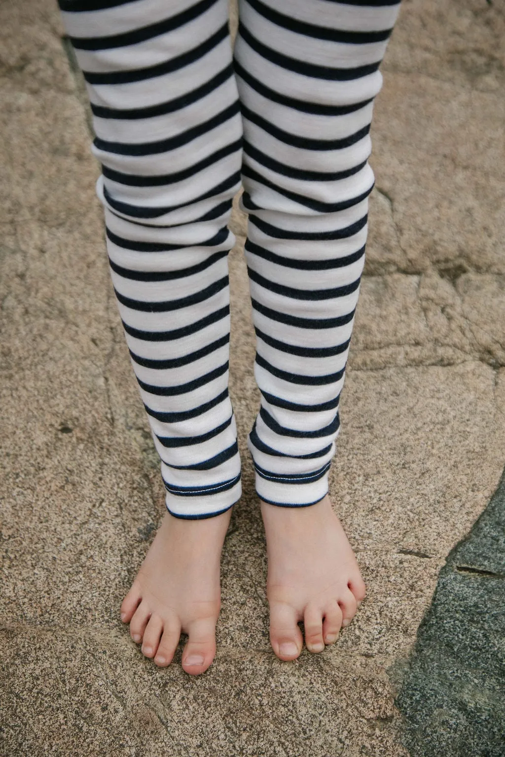 Kids Thermal Bottoms - Stripes