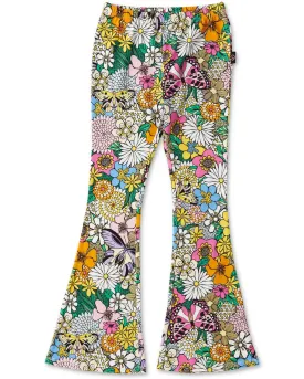 Kip & Co Bliss Floral Organic Cotton Flare Legging