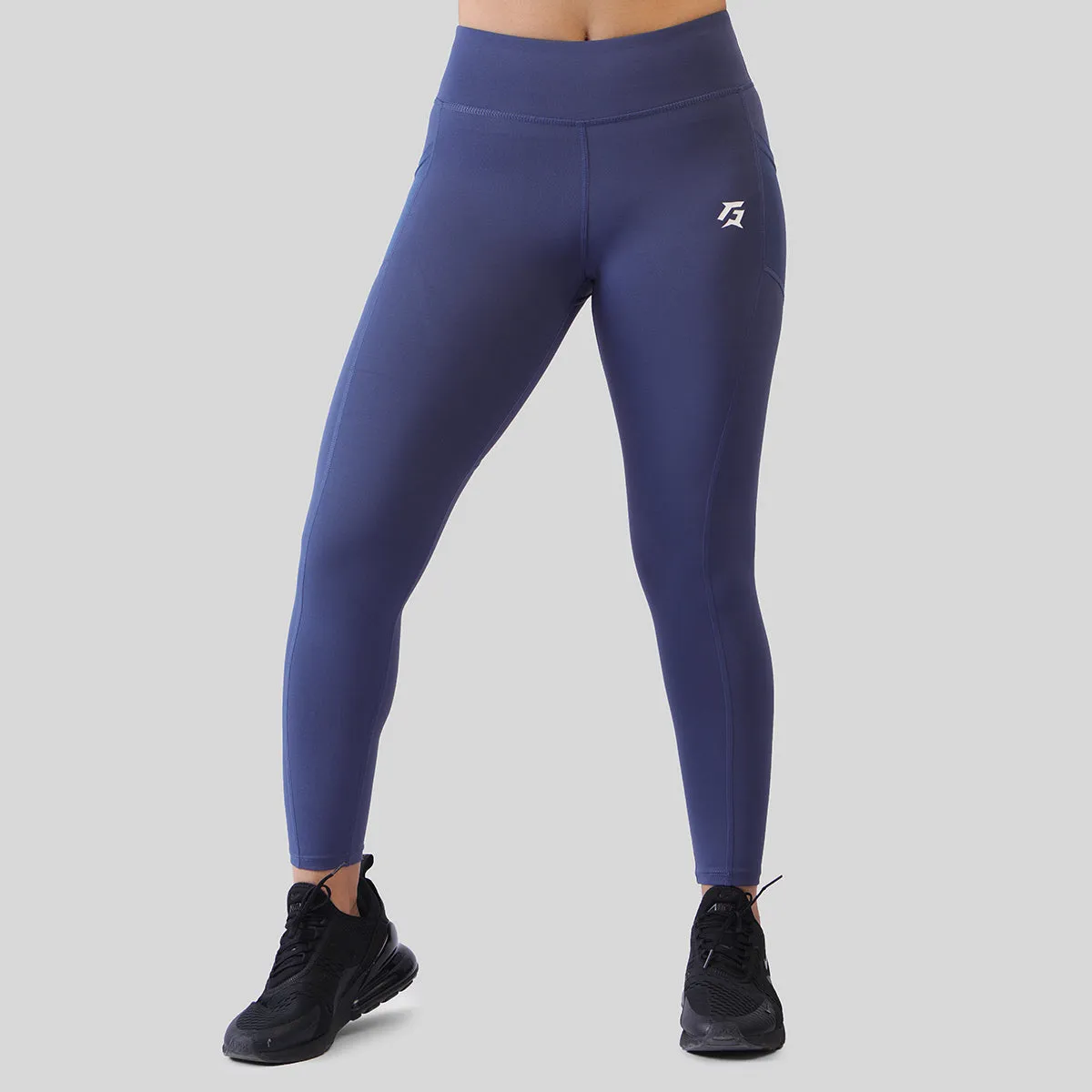 Lithe Mesh Leggings (Blue)