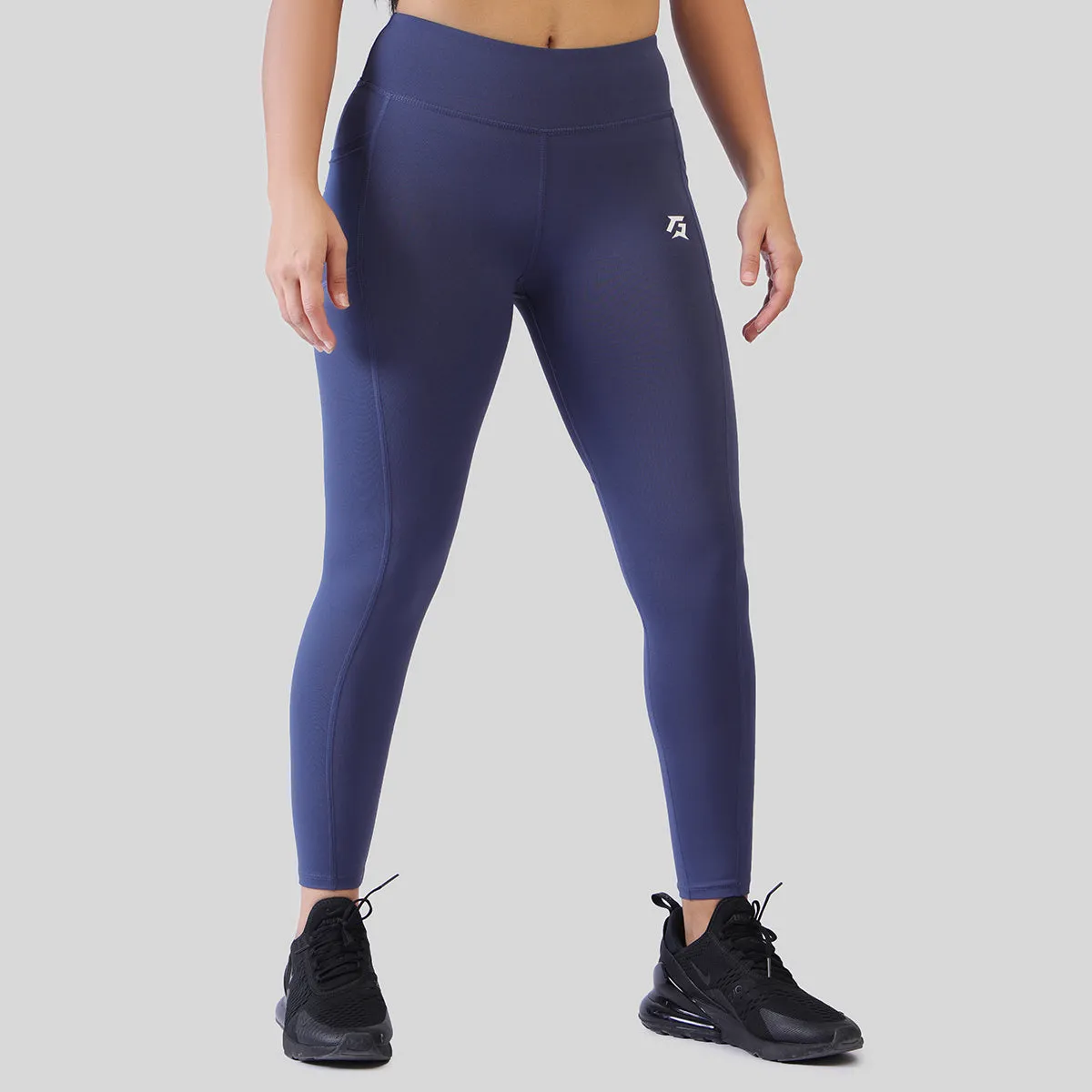 Lithe Mesh Leggings (Blue)