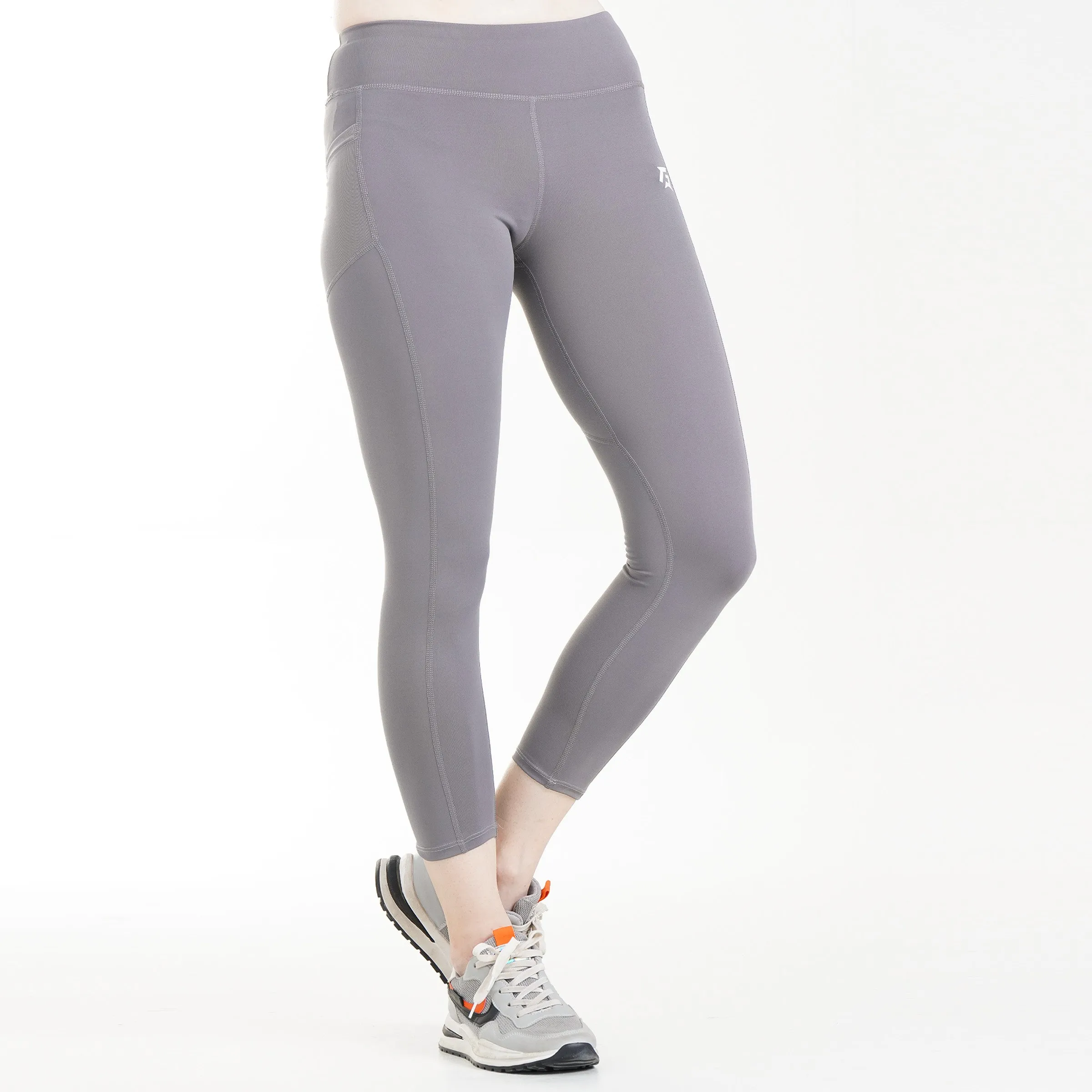 Lithe Mesh Leggings (Grey)