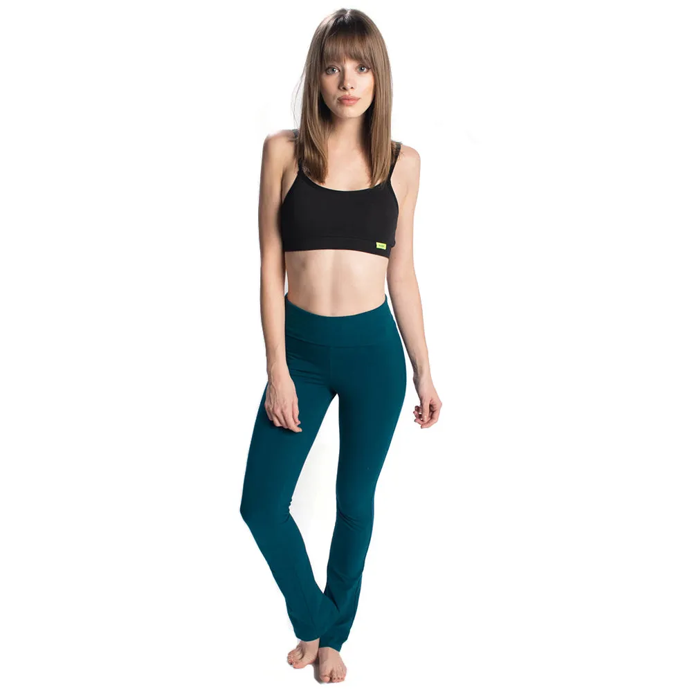 Love Bootcut Legging with Fold Over Adjustable Waistband