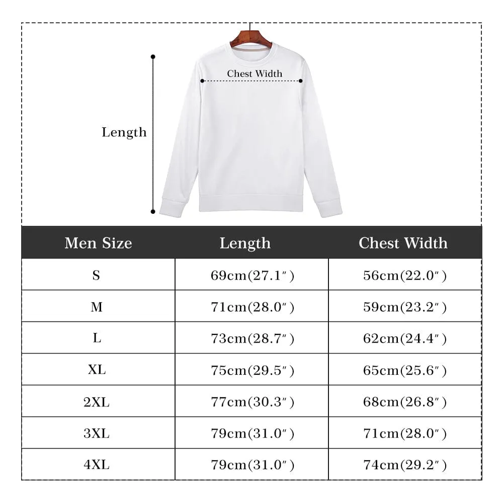 Men's Flying Eagle Pullover Polyester Sweatshirt