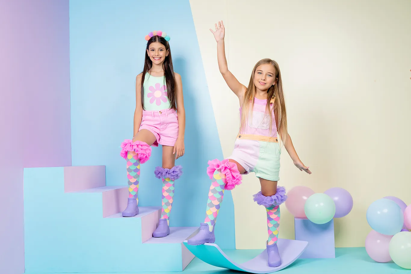 MERMAID FRILLS SOCKS