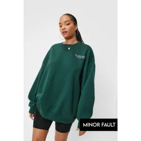 (Minor Fault) Great Indoors Embroidered Sweatshirt