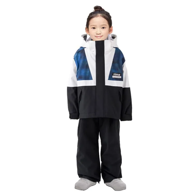 Nima Kids Snow Suits-BLUE/BLACK (Japanese Brand)