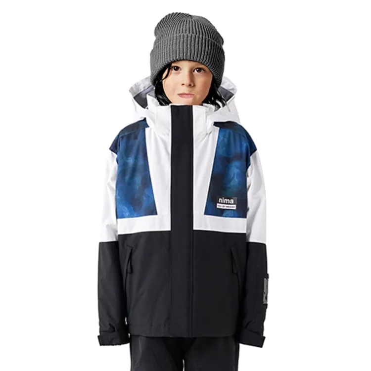 Nima Kids Snow Suits-BLUE/BLACK (Japanese Brand)