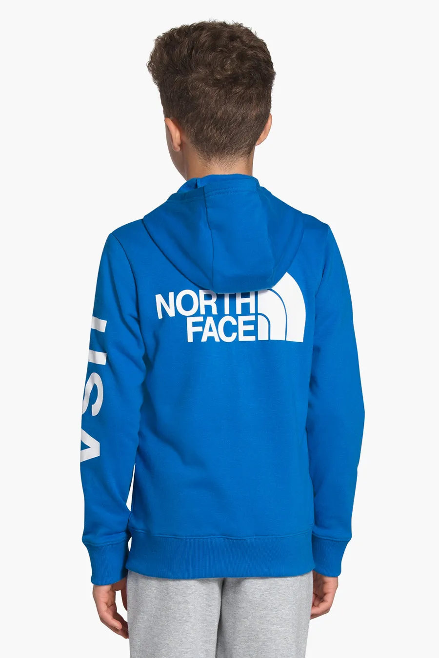 North Face Youth IC USA Zip Kids Hoodie