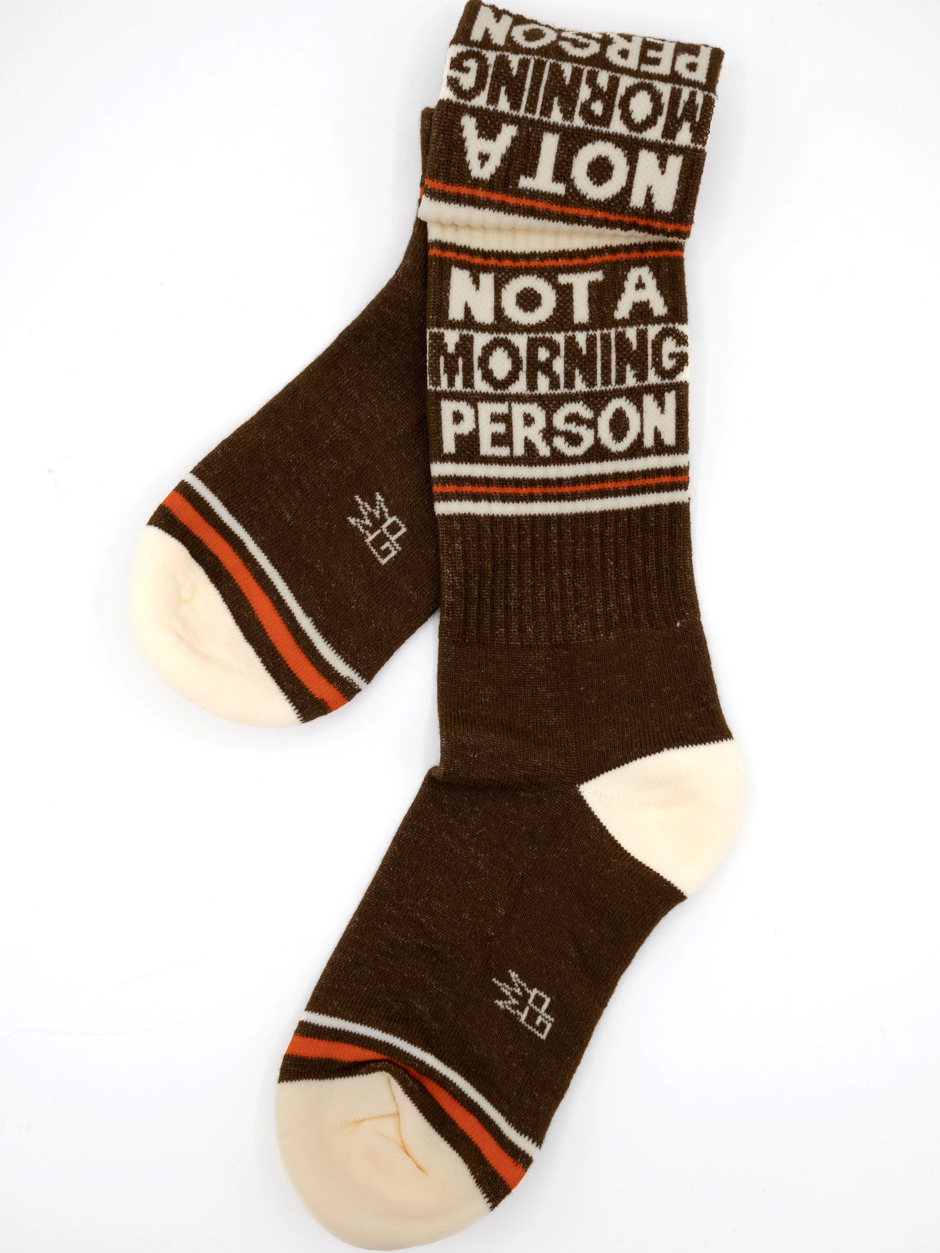 Not a Morning Person Ribbed Gym Socks