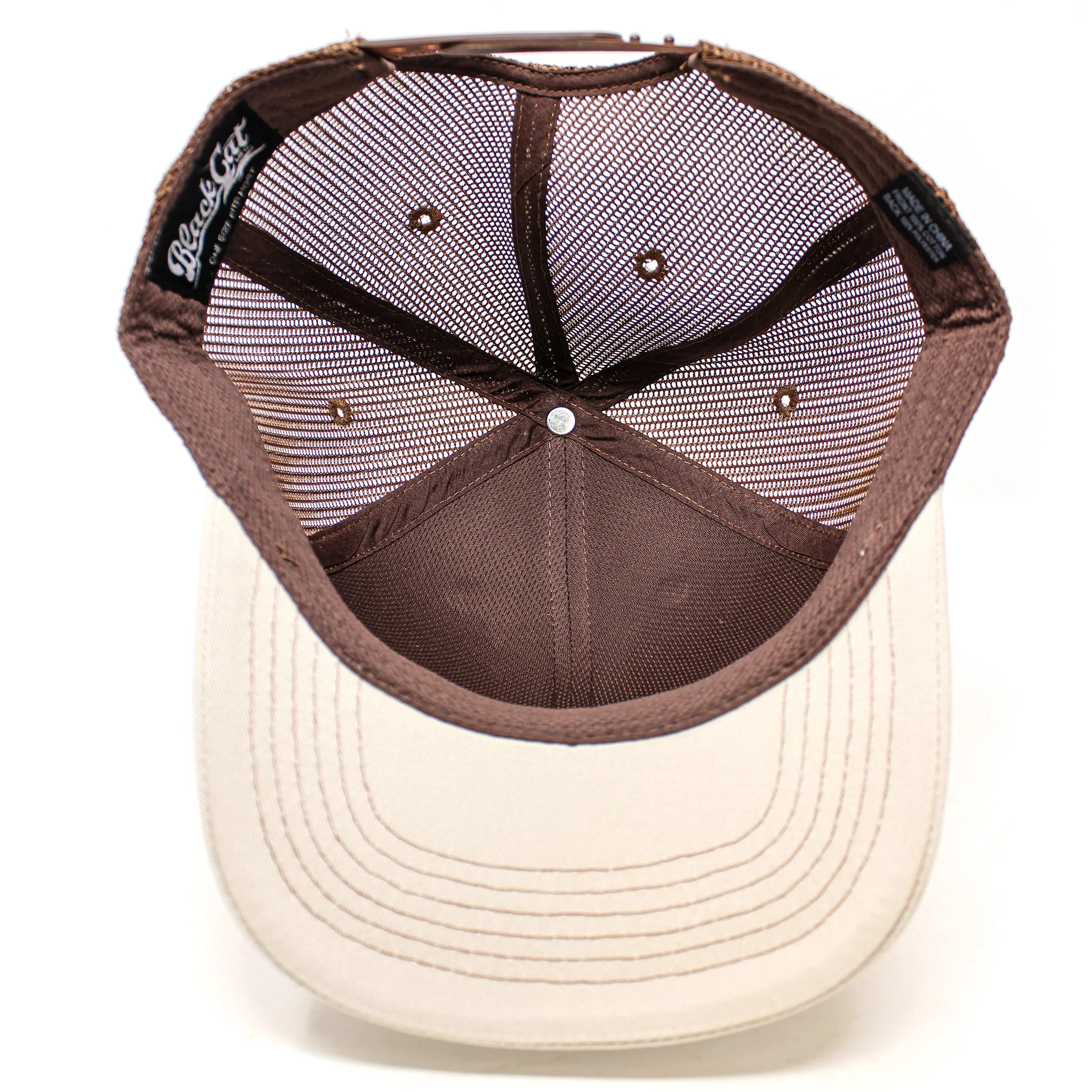 OE - Performance Trucker Hat - Mullet Leather Patch