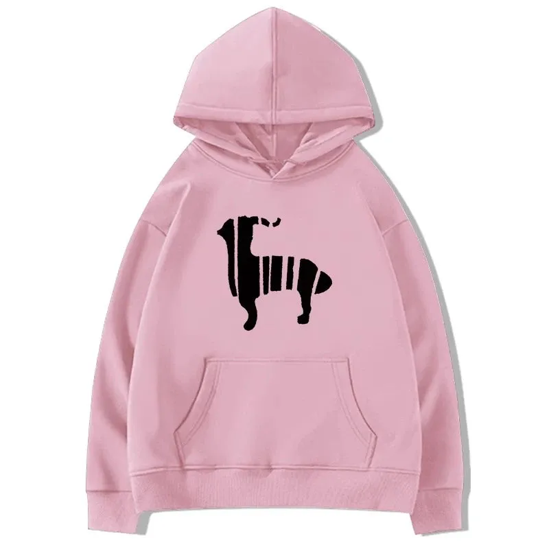 Pure Color Hooded Fashion Printing Women Hoodies Chic Drawstring Pocket Simple Casual Loose Basic 4-colors Female Hoodies